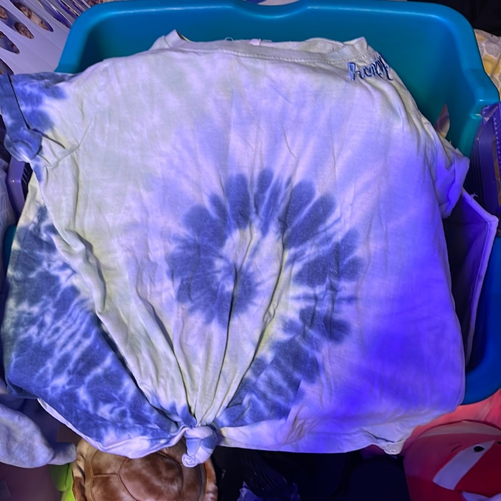 Tie dye crop top